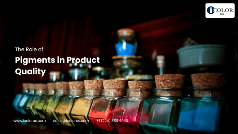 Role of Pigments in Product Quality