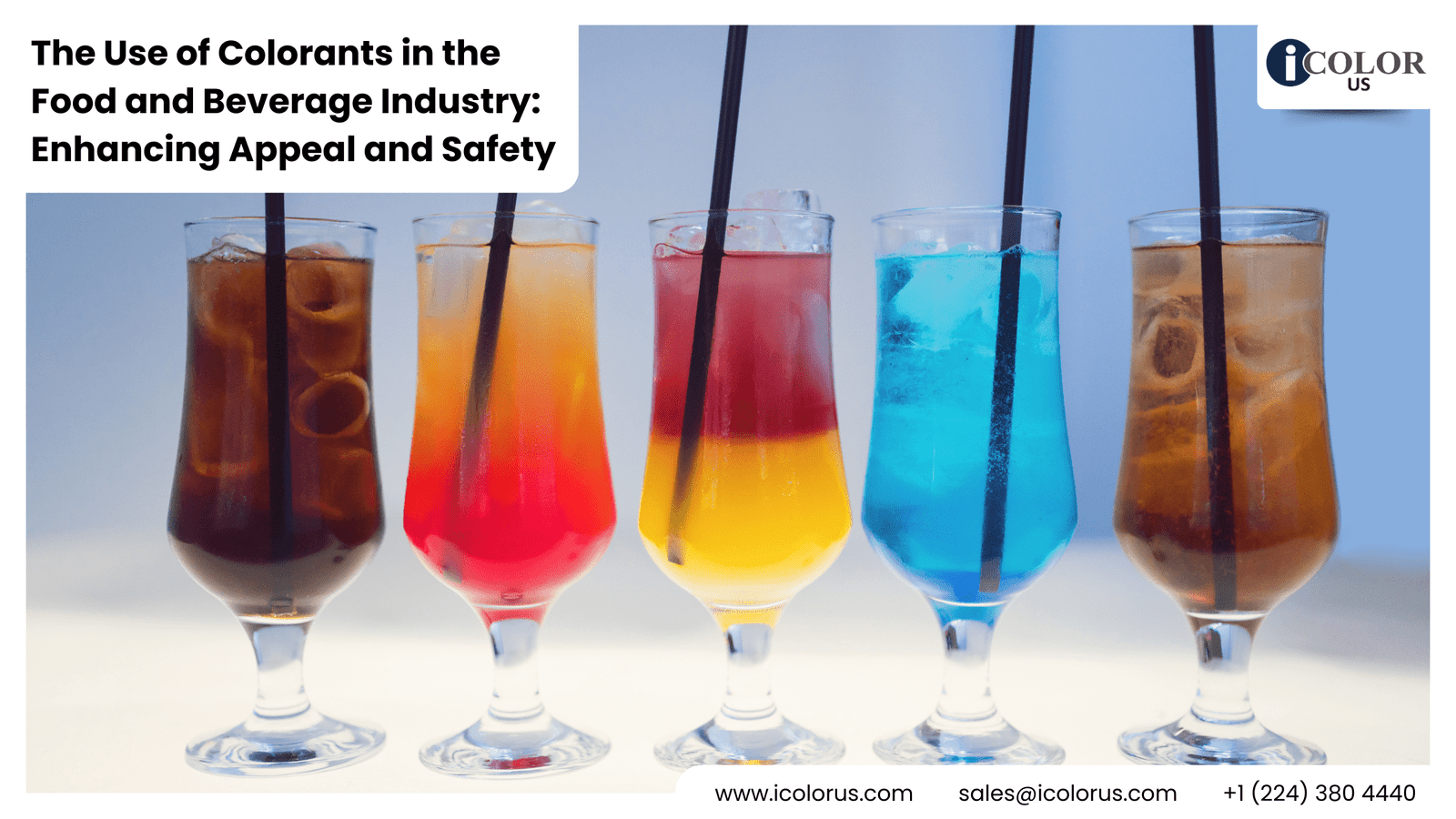 Colorants in the Food and Beverage Industry